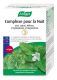 Complément alimentaire avec extrait de laitue et de mélisse, de L-tryptophane et de magnésium.