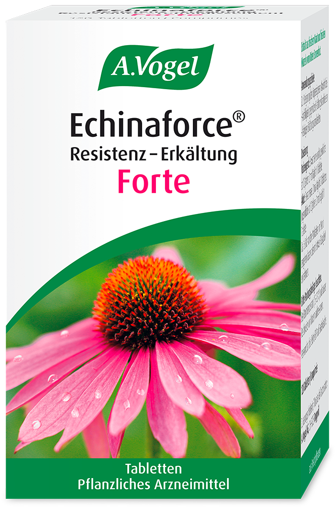 Pflanzliches Arzneimittel Echinaforce® forte