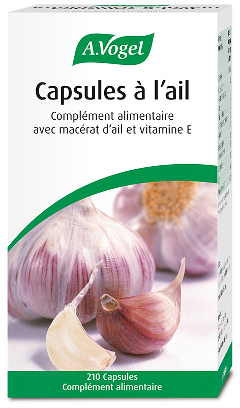 A.Vogel: Compléments alimentaires Capsules à l'ail